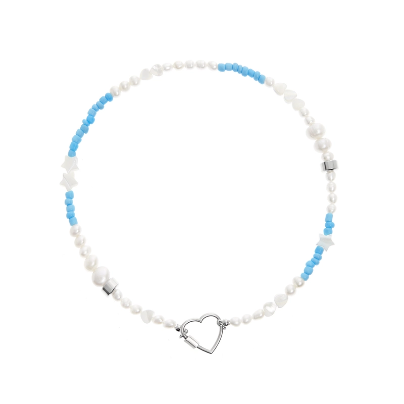 Колье Игривое Сердце – Серебро