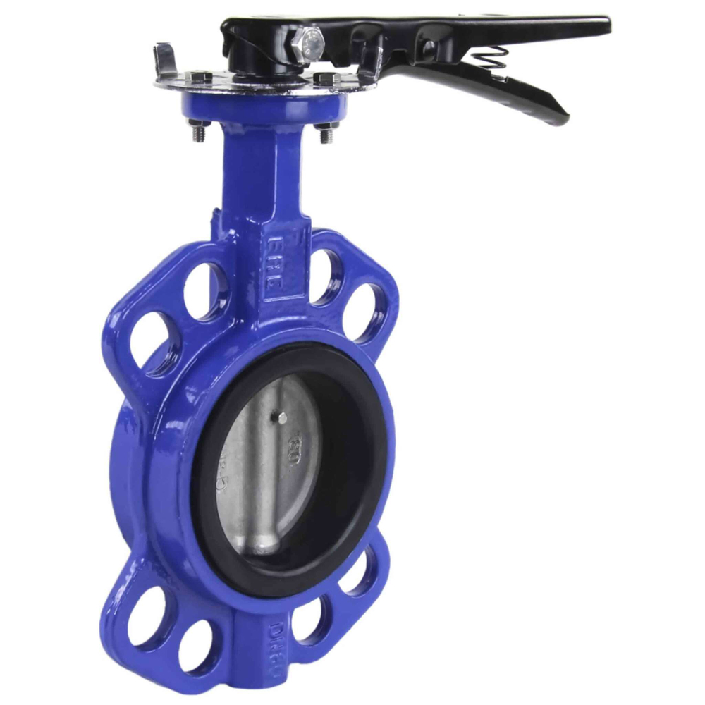 Water Butterfly Valve Elephant WCB-316L-EPDM 232PSI, body material - stainless steel WCB, disk material - stainless steel 316L, seal - EPDM, handwheel operated