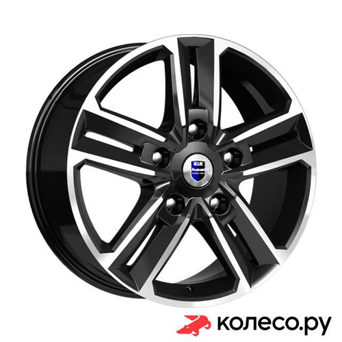 Backfire (КС763М) 8x18/5*120 D72.6 ET45 Алмаз-черный