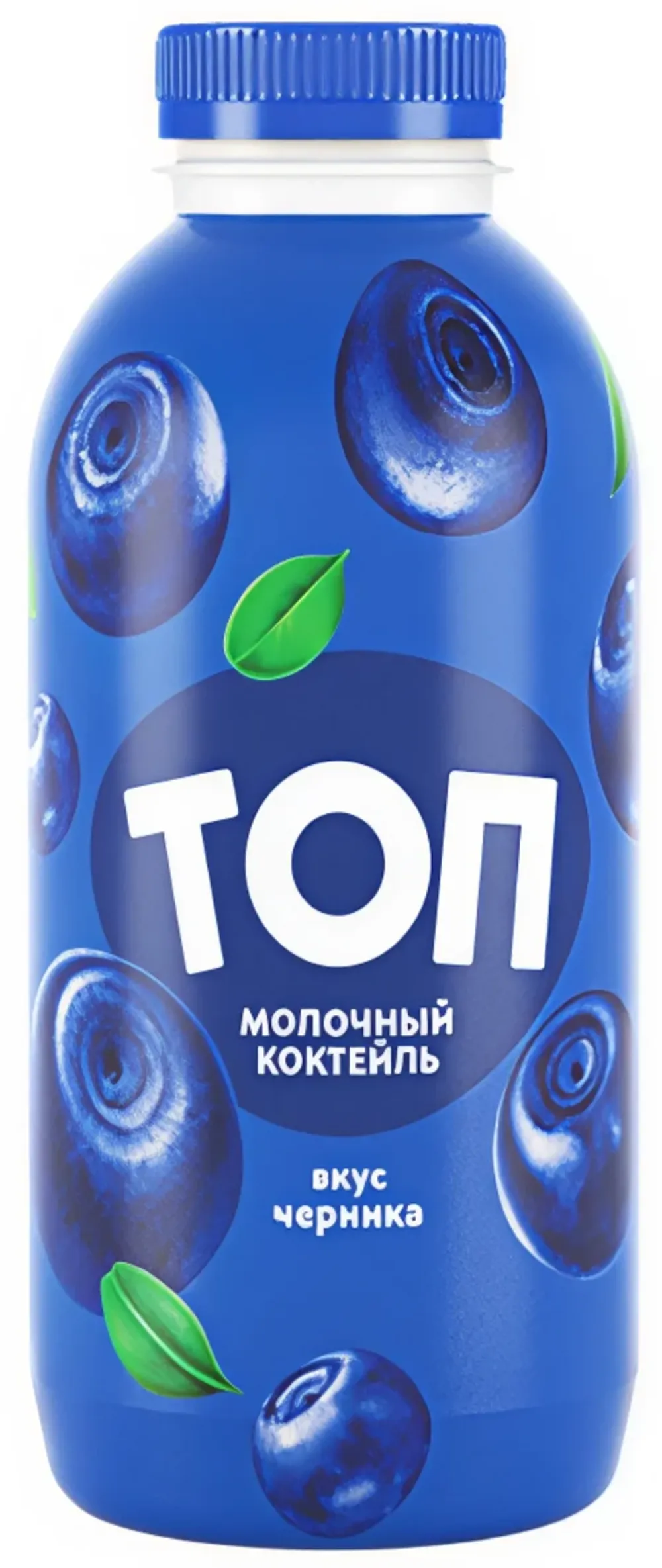 Коктейль молочный "ТОП шейк" черника 450гр