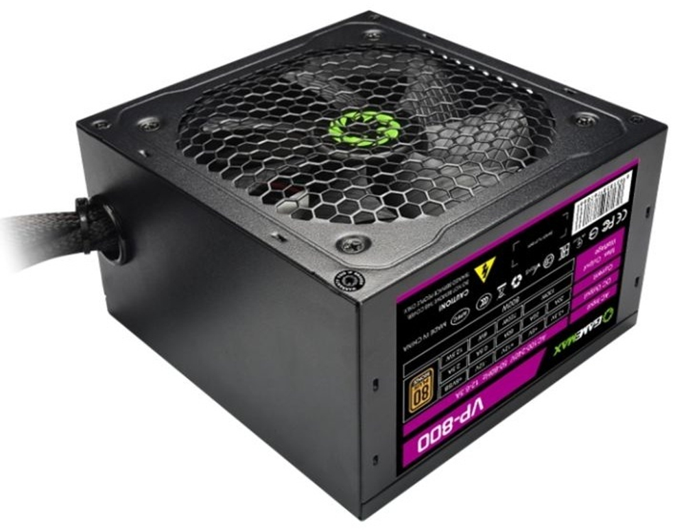 Блок питания Game Max VP 800W 800 Вт
