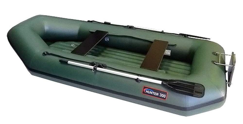 Хантер 300 ЛТН Надувное дно (Лодка ПВХ)