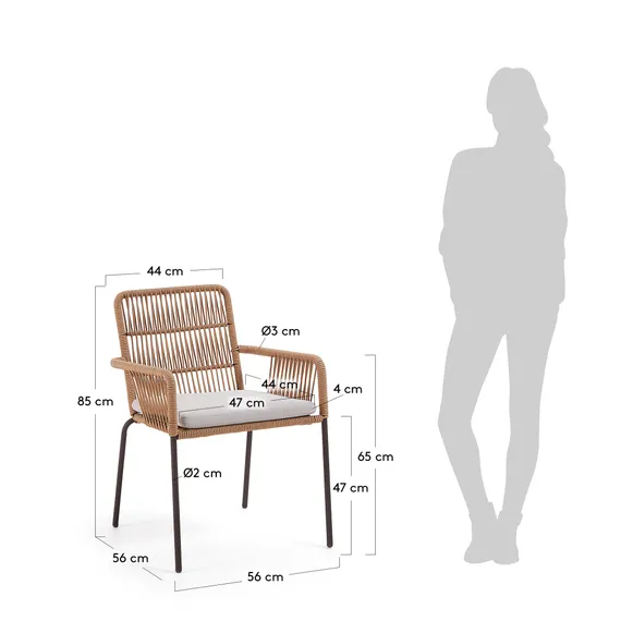 Стул Samt бежевый