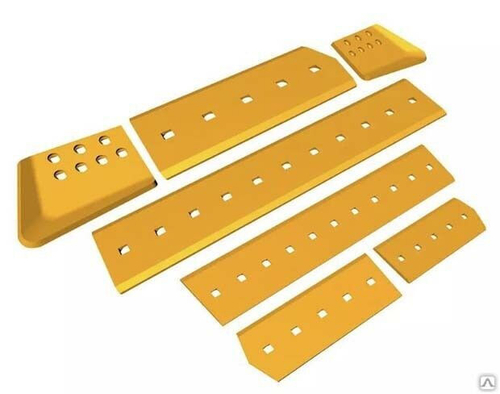 Нож перфорированный КДМ (1560х240х12) из износостойкой стали HARDOX