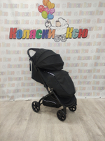 Коляска прогулочная Indigo Mega Черный