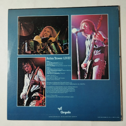 Винтажная виниловая пластинка LP Robin Trower Robin Trower Live (Japan 1976) (No Obi) Rock Me Baby