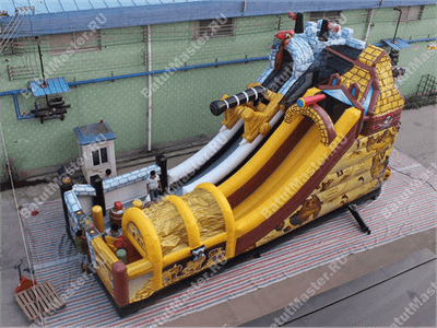 Коммерческий надувной батут "По следам пиратов"