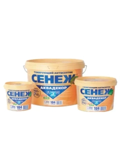 Пропитка для дерева тонирующий антисептик Сенеж Аквадекор 119 Палисандр 2,5 кг