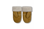 UGG Варежки Кожаные Женские Коричневые