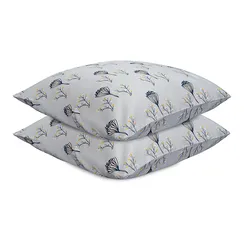 Набор наволочек "Полевые цветы" из премиального сатина из коллекции russian north, 70х70 см