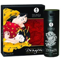 Мужской возбуждающий интимный крем эффект ледяного огня Дракон Shunga Dragon 60мл