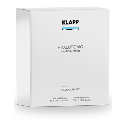 KLAPP Набор: крем и сыворотка HYALURONIC Face Care Set , 50 мл +50 мл
