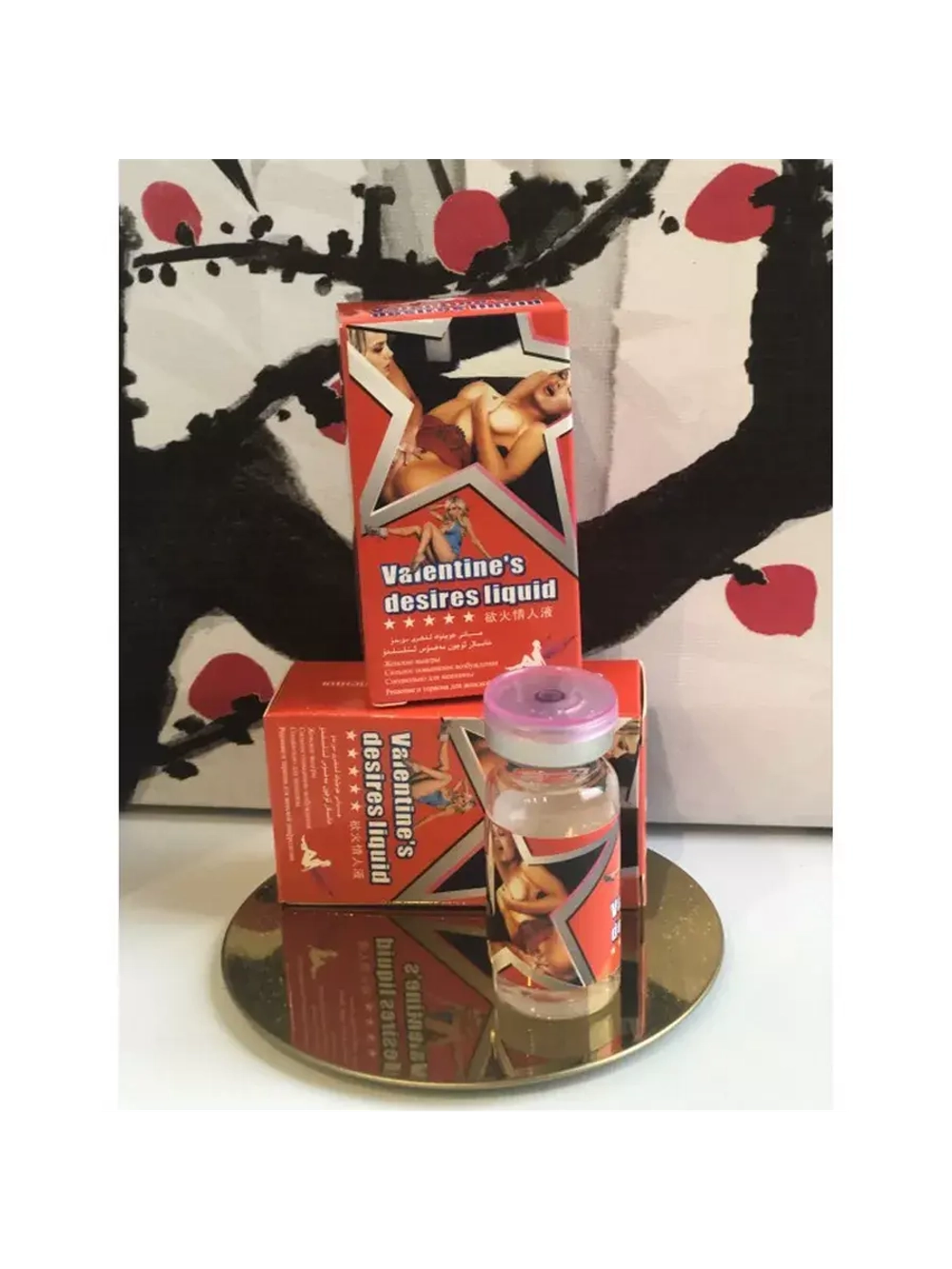 Valentine`s desires liquid капли для женщин 8мл.*9шт.