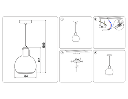 Ambrella Подвесной светильник Traditional TR3517