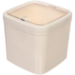 Контейнер для мусора»Стайл»3л молочный 162