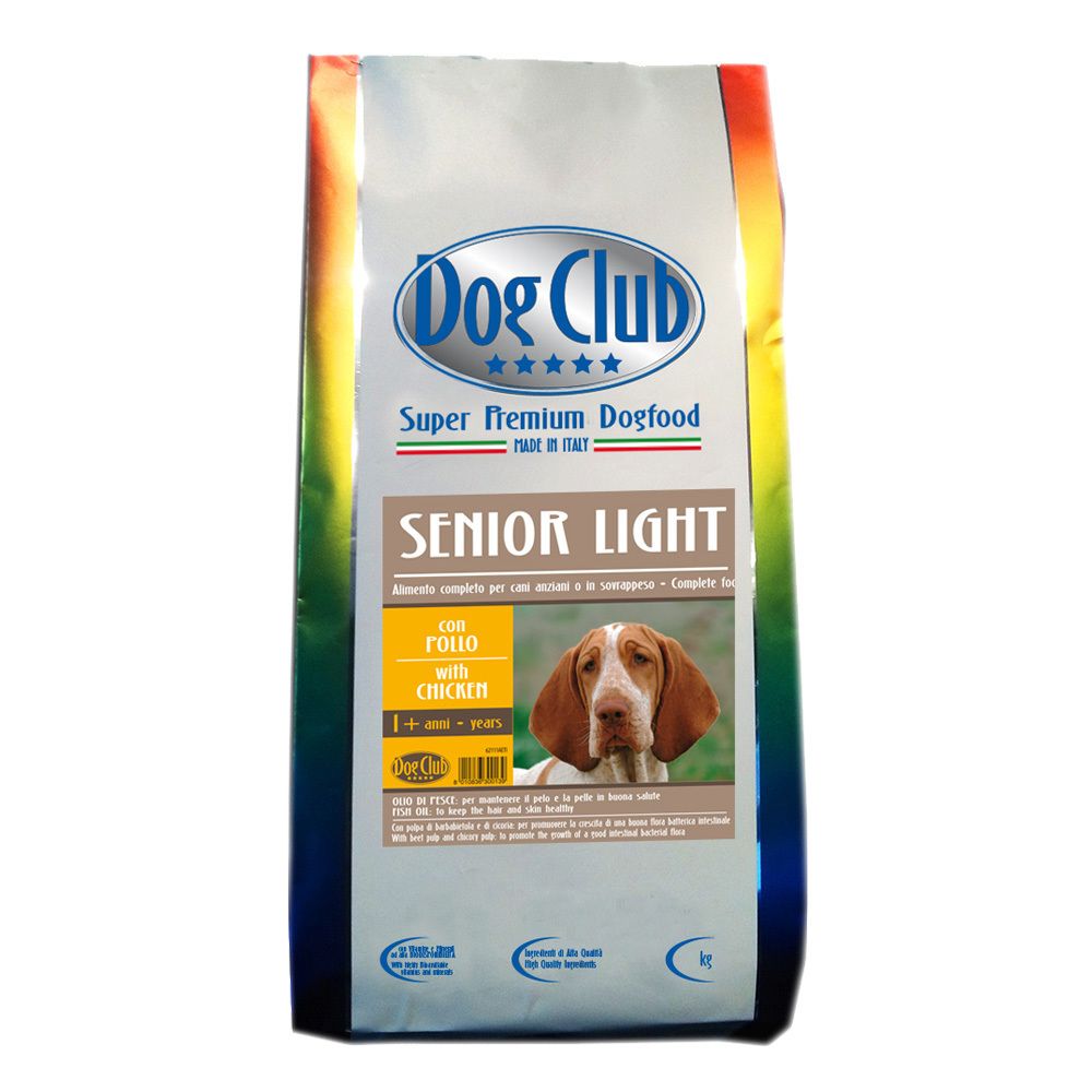 Сухой корм Dog Club Senior Light для пожилых собак или животных с избыточным весом 2,5 кг