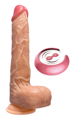 Телесный ротатор-реалистик Telescopic Jean - 18 см. (Цвет: телесный)