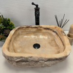 Раковина из оникса Erozy Yellow EO-62298 49*40*15 0099