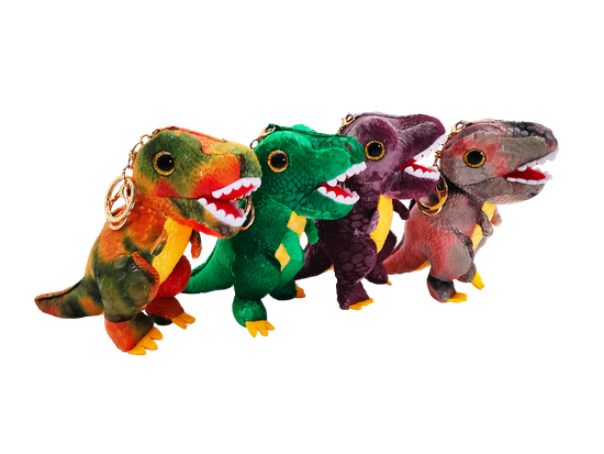 Мягкая игрушка брелок Динозаврики в ассорт. 16см