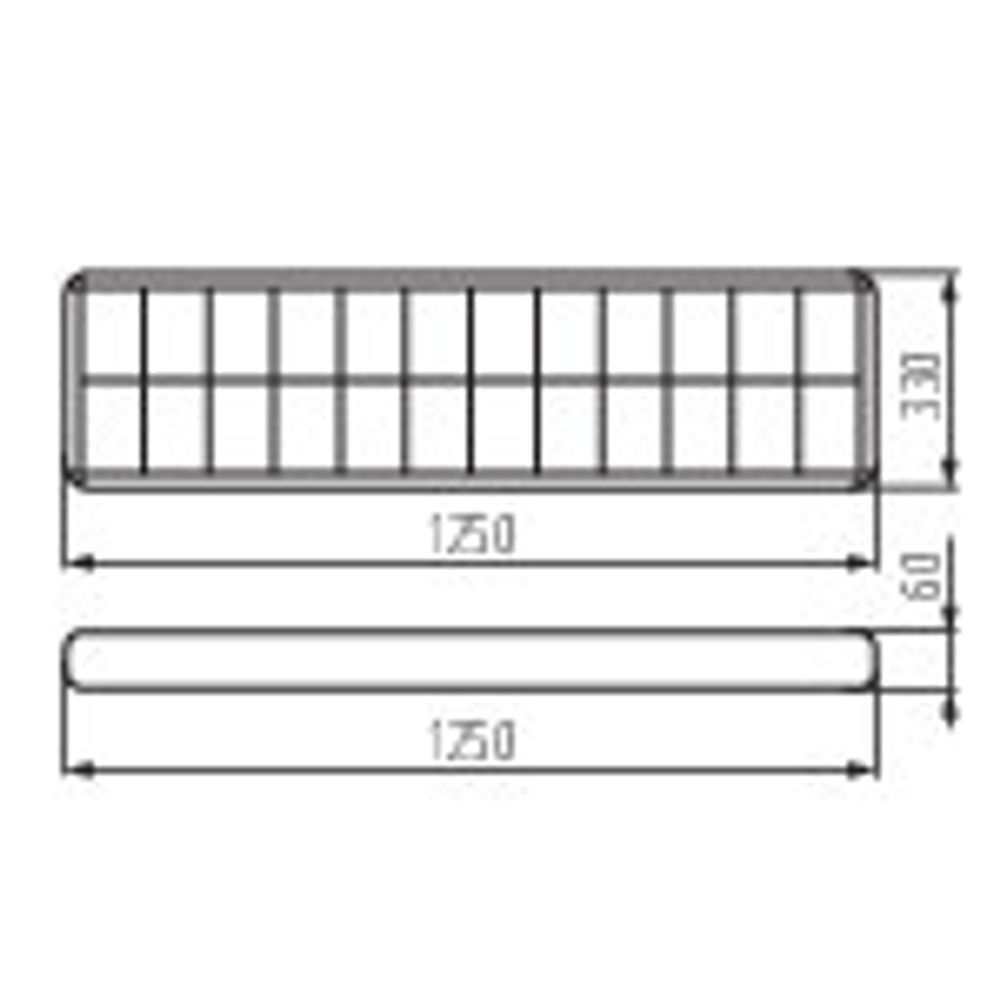 Накладной растровый светильник KANLUX NOTUS 4LED 2x36W NT