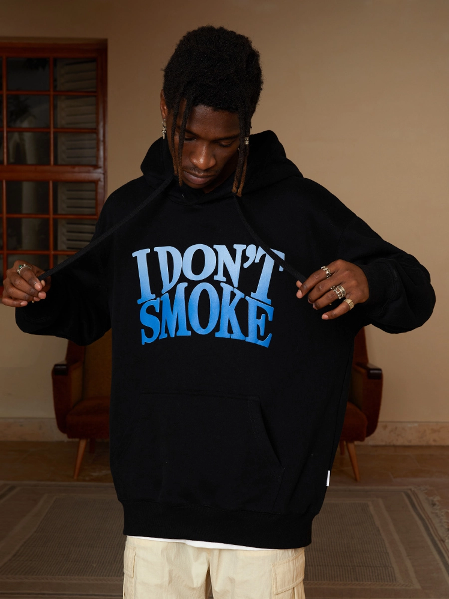 Худи DONSMOKE "Gradient Logo" Oversized Hoodie