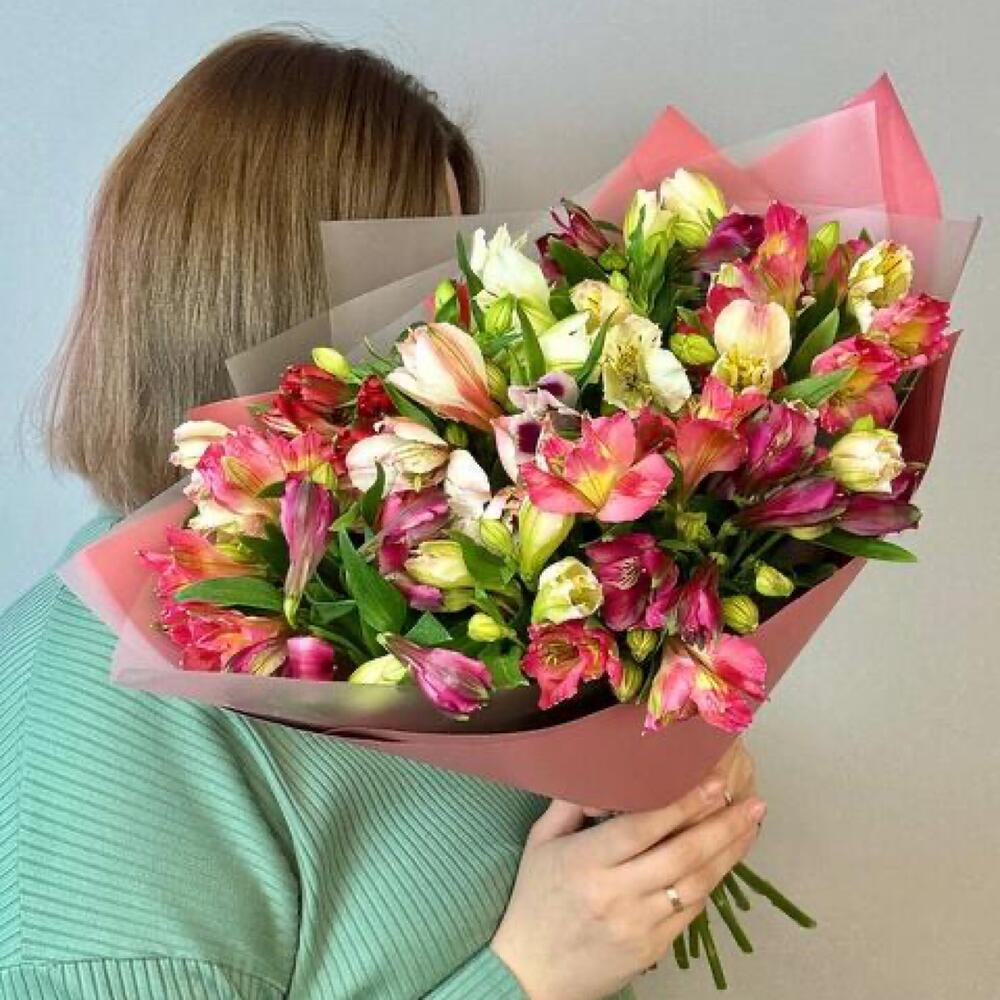 Микс 15 стойких альстромерий