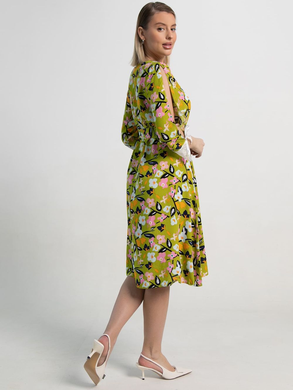 Платье Яна (зеленое) П15634-33М LT Collection