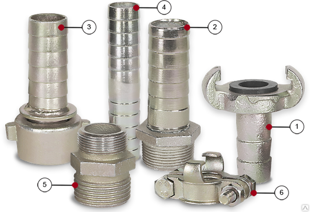 Сцепление SKG-19 байонетное для рукава d=19 мм (Contracor, Германия)
