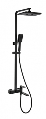 07162-C Душевая система (ЧЕРНЫЙ) GANZER (5/1шт)