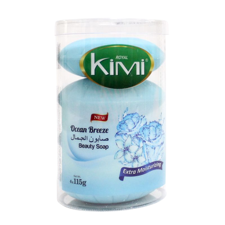 Мыло туалетное Royal KIMI Fresh BOX Океан 4 шт 115 гр