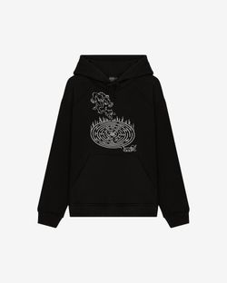 Худи Labirint реглан черный