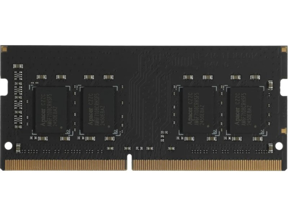 Оперативная память Apacer ES.08G2V.GNH, DDR4 1х 8ГБ 2666 МГц, SODIMM, RTL