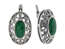 "Урал" серьги из коллекции "Самоцветы" от Jenavi