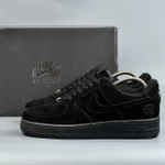 Кроссовки Nike AirForce на меху #420 (черн.)