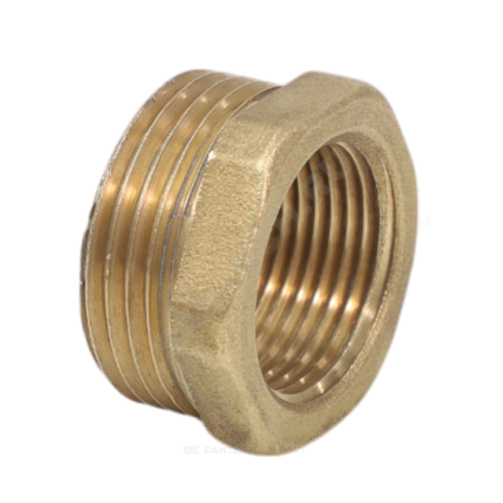 Футорка латунь Ду 32х15 (1 1/4"х1/2") НР/ВР VALFEX VF.581.L.114.012