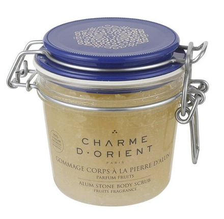 Гоммаж квасцовый с фруктовым ароматом 300 гр./ Gommage corps à la pierre d’alun parfum Fruits