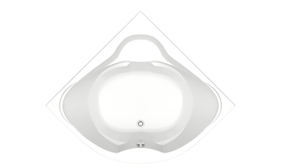 Ванна акриловая BAS Хатива 1430х1430 с каркасом