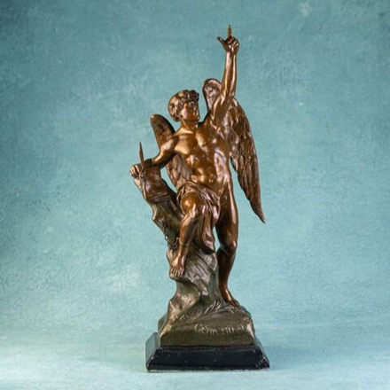 Винтаж: Скульптура «LE GENIE HUMAIN / ГЕНИЙ ЧЕЛОВЕКА»