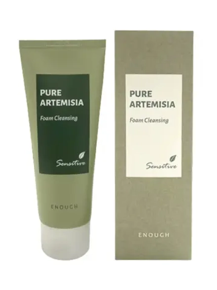 ENOUGH - ПЕНКА ДЛЯ УМЫВАНИЯ С ЭКСТРАКТОМ ПОЛЫНИ PURE ARTEMISIA FOAM CLEANSING, 100 МЛ