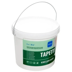Готовый клей для всех видов обоев и обоев под окраску на основе (ПВА) KIITOS TAPETTI, 5кг