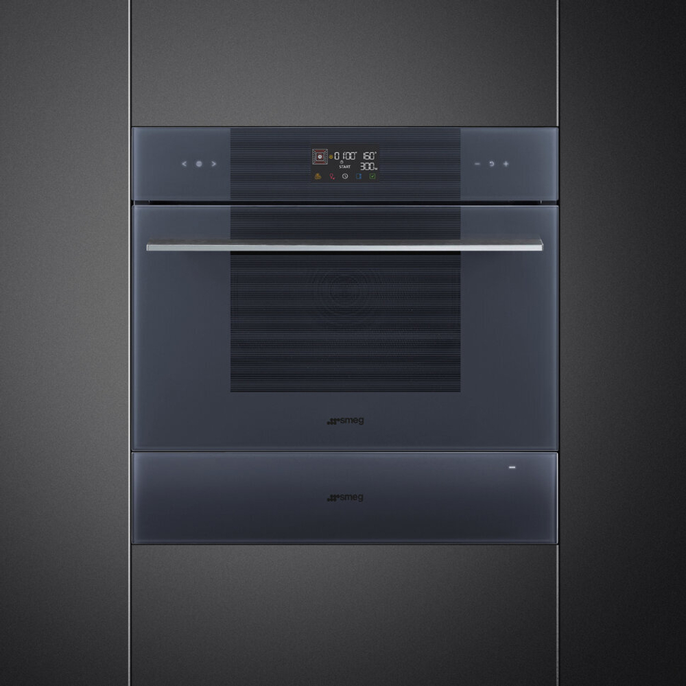 Компактный многофункциональный духовой шкаф Smeg SO4102M1G