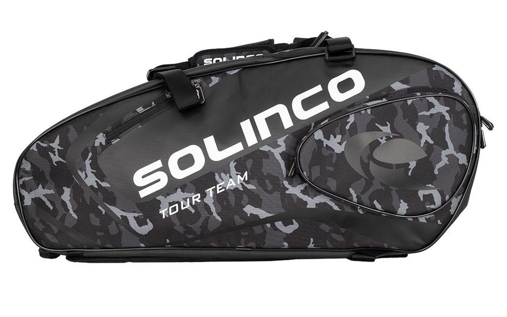 Сумка теннисная Solinco Racquet Bag 6 - черный
