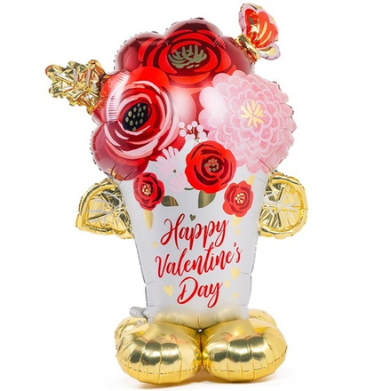 Фольгированный шар-фигура «Букет цветов» AIR, 51 см