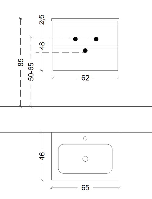 Armadi Art Тумба CAPOLDA 65 light wood
