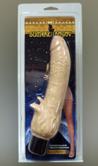 Вибратор с клиторальным стимулятором