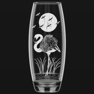 Ваза для цветов арт.966-Г Фламинго