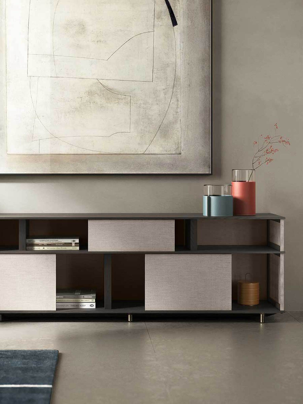 Ваза Poltrona Frau Leather Pot