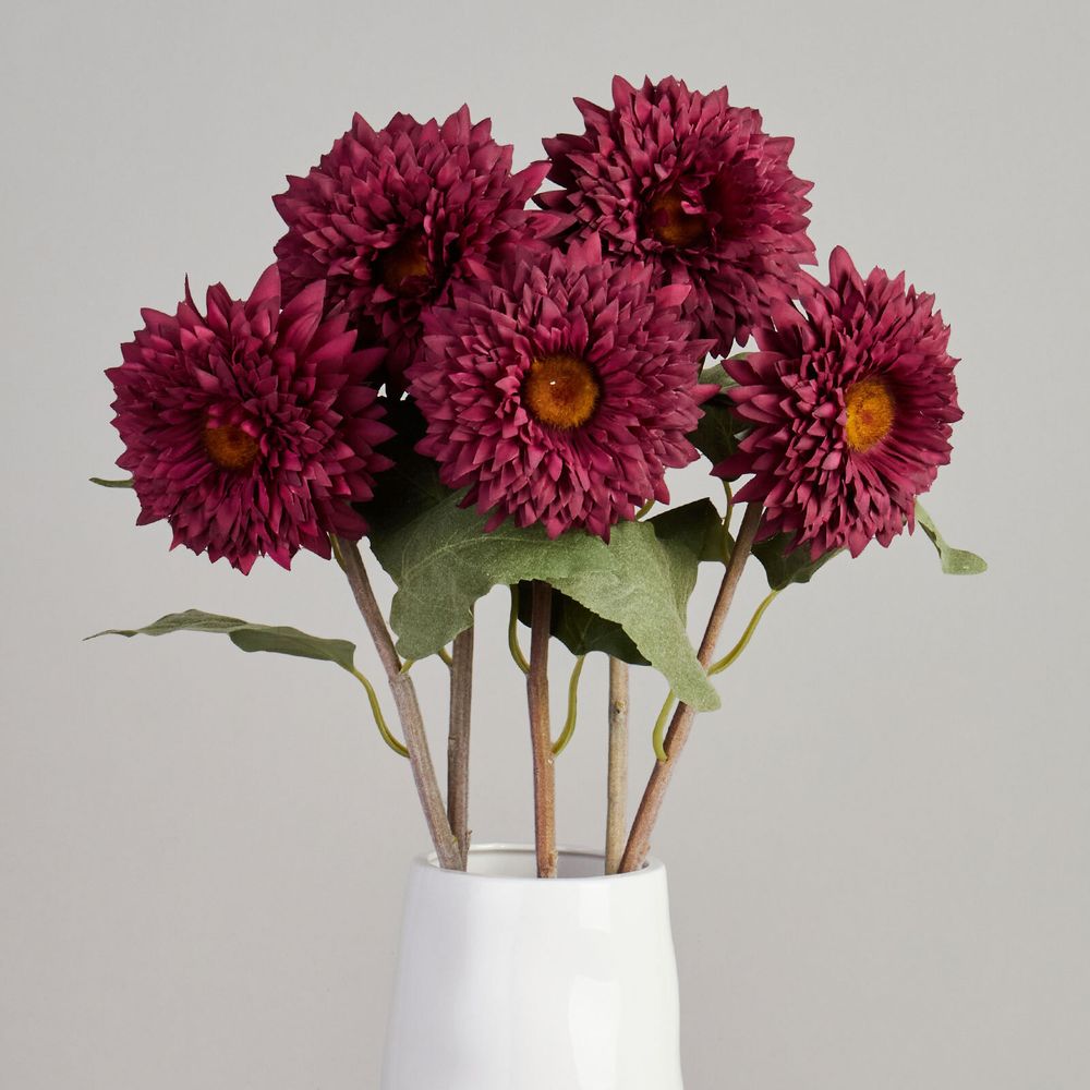 ЦВЕТОК ИСКУССТВЕННЫЙ "ПОДСОЛНУХ" ВЫСОТА=60СМ. (МАЛ=24 ШТ/КОР=96ШТ.)