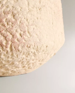 ZARA HOME КЕРАМИЧЕСКАЯ ВАЗА, БЕЛЫЙ