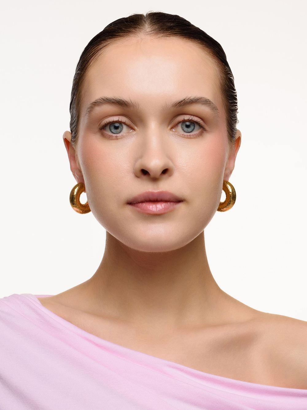 Пусеты "Bagel" Gold